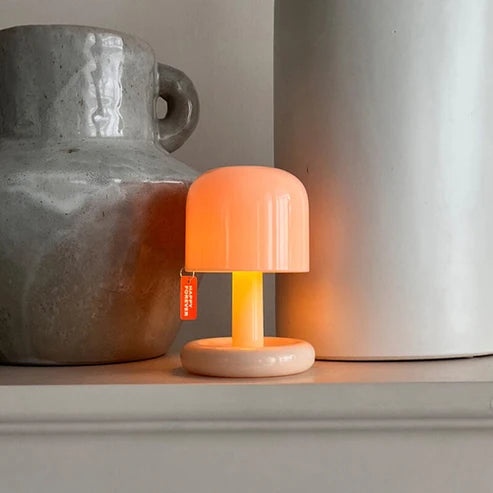 Sonnenuntergangs-Nachttischlampe | Kompakte, über USB aufladbare Umgebungsleuchte